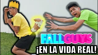 ¡JUEGOS DE Fall Guys EN LA VIDA REAL! - [ANTRAX] ☣