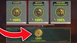 All 3 100% CALLING CARDS IN COLD WAR! ZOMBIES, MULTIPLAYER, AND CAMPAIGN! ALL100% REWARDS