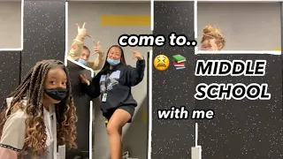 come to SCHOOL with me | school vlog (middle school) 2021