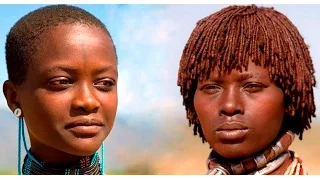 ДЕВУШКИ АФРИКАНСКИХ ПЛЕМЕН .Girls of the African tribes.
