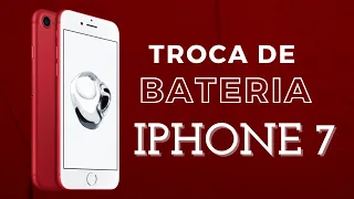 Como Trocar a Bateria do IPHONE 7 - Simples e fácil. 2021