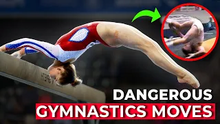 The Most Dangerous Skills That Were BANNED in Gymnastics