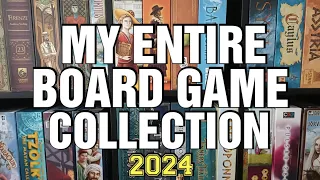 My Entire Board Game Collection - 2024 Edition