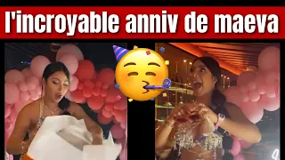 l'incroyable anniv de maeva ghennam à dubai !! 😱😍