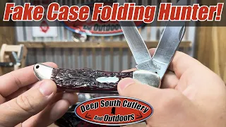 Fake Case Folding Hunter! Counterfeit Case Pocketknife, Don't Be Fooled, Help Spotting a Fake.