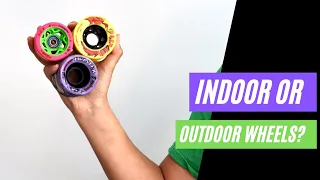 Indoor or Outdoor Roller Skate Wheels, What's the Difference?