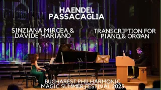 Haendel - Passacaglia in G minor, transcription for piano & organ