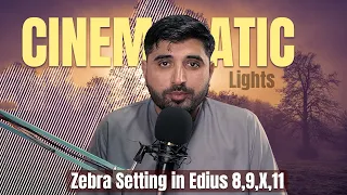 Cinematic Lights | Zebra Setting in Edius 8,9,X,11 | adjustment over lights in Edius