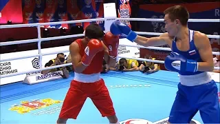 Round of 32 (52kg)  DELGADO LUIS (ECU) vs EGOROV Vasilii (RUS) /AIBA World 2019