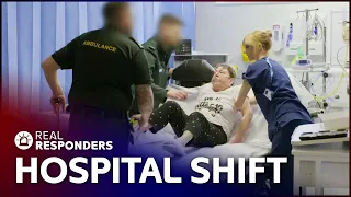 Dangerously Ill Patient Struggles To Breathe In Emergency Room | Casualty 24/7 | Real Responders