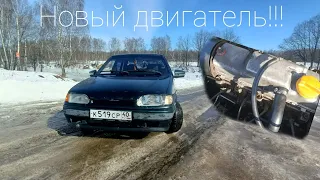 КУПИЛ НОВЫЙ ДВИГАТЕЛЬ В ВАЗ 2115!!!