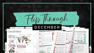 How I Planned for a Month in 5 Planners!! December Flip Through of My Classic Happy Planner Setup