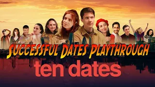 Ten Dates | Gameplay Playthrough - All Successful Dates | No Commentary