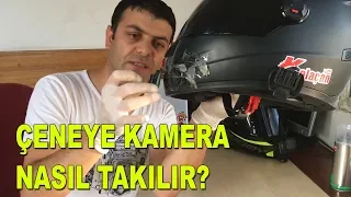 Kask Çenesine Kamera Takmak | GoPro ve Mikrofon Montajı | GoPro Helmet Setup