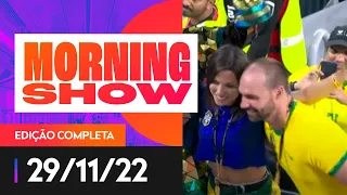 EDUARDO BOLSONARO VIRA MEME NA COPA - - MORNING SHOW - 29/11/22