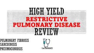 Restrictive Pulmonary Diseases Review | Mnemonics And Proven Ways To Memorize for the PANCE, PANRE