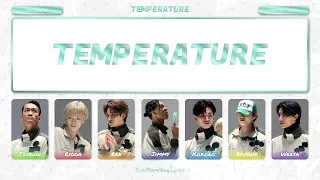 PSYCHIC FEVER 'Temperature' Lyrics (Color Coded Lyrics)