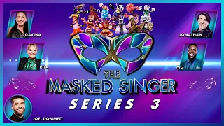 Elimination Order: The Masked Singer UK (2022) | Series 3