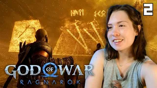 The Giant's Secret Message | First Time Playing God of War Ragnarök ❄ Part 2