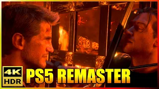 Uncharted 4 Remastered Final Boss + All Endings - Uncharted Legacy Of Thieves PS5 4K HDR 60fps
