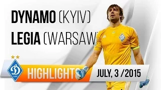 Highlights: FC Dynamo Kyiv vs Legia Warsaw.