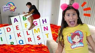 ABC Aprendendo o alfabeto com Maria Clara e JP ❤️ Learn English Alphabet with Maria Clara and JP