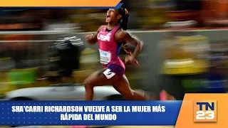 Sha'Carri Richardson vuelve a ser la mujer más rápida del mundo