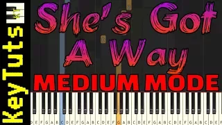 Learn to Play She’s Got A Way by Billy Joel - Medium Mode