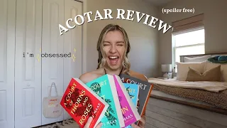 A Court of Thorns and Roses (ACOTAR) series review *SPOILER FREE* (all 5 books!)