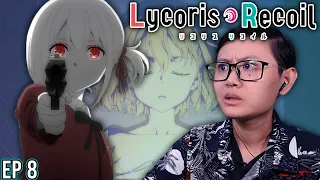 Oh, NO! Chisato! | Lycoris Recoil EP 8 Reaction
