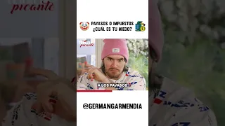 IMPUESTOS: la nueva salsa picante de @HolaSoyGerman  ¿Qué nombre le pondrías vos? 👇💬💻  #shorts