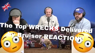 The Top WRECKS Delivered by Bruiser REACTION!! | OFFICE BLOKES REACT!!