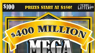 Ticket # 1 💎 nice win 💎 $400 Million Mega Bucks