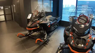 Снегоходы BRP LYNX SKI-DOO 2022. Разбираем  различия в комплектациях STD- LTD- STUDDED TRACK - VIP.