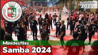 Grande Rio 2024 ao vivo | Minidesfile na Cidade do Samba #MD24