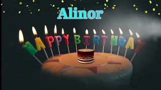 Happy Birthday Alinor Song 🎉🥳🎆💐🎁🍁💥