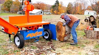 Can the Axis Handle Large Diameter Firewood?