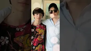 Two brothers Dimash and Abilmansur.