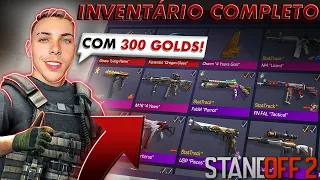 INVENTÁRIO COMPLETO PARA UM INSCRITO COM APENAS 300 GOLDS! | STANDOFF 2