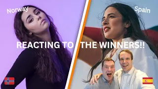 Reacting to the winners of Benidorm, Melodi Grand Prix | Blanca Paloma & Alessandra | Eurovision '23