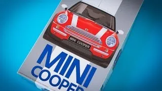 Fujimi 1/24 BMW New Mini Cooper Model Kit Unboxing And Review