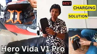 How to Charge Your VIDA V1 Electric Scooter Battery with a Portable Charger Manually