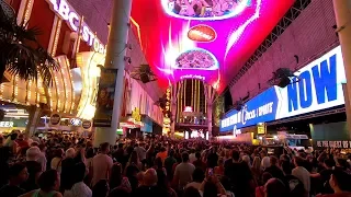 FREMONT STREET NIGHT SCENES LAS VEGAS