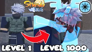 Noob To Pro With The New Raiden Saberu In Shindo Life 1 - 1000