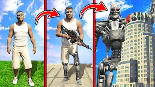 ME TRANSFORMO en el ROBOT Mas FUERTE de GTA 5