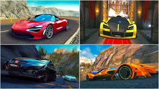 Asphalt 8, The S, A, B & C Class Highest Ranked CARS, TRANSYLVANIA, METAL SEASON