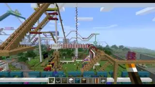 WORLD RECORD MINECRAFT ROLLER COASTER (45 MINUTES) PART 1 of 5