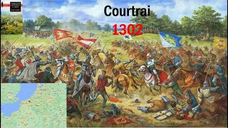 Battle of COURTRAI 1302