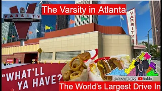 The Varsity Restaurant Review  |  Atlanta Icon  | What’ll Ya Have, What’ll Ya Have