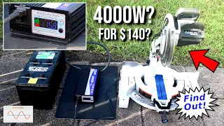 4000W Off-Grid PURE SINE WAVE Power Inverter? Let's Find Out!